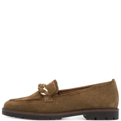 Tamaris 24230 loafer i brun ruskind
