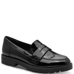Tamaris 24312 loafer i sort lak