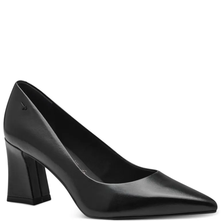 Tamaris 22427 pumps i sort skind