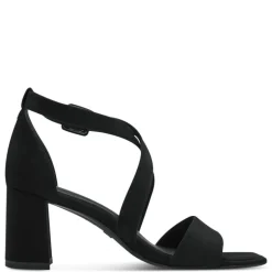 Tamaris 28310 sandal i sort med hæl
