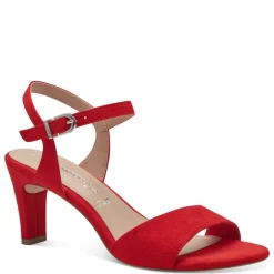 Tamaris 28028 sandal med hæl i rød