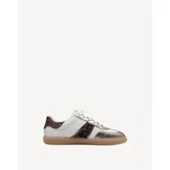 Tamaris 23624 sneakers i hvid med leo detaljer