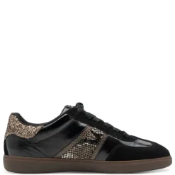 Tamaris 23624 sneakers i sort med detaljer