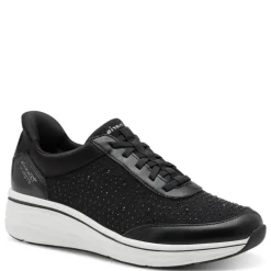 Tamaris 23779 sneakers med glitter sten i sort