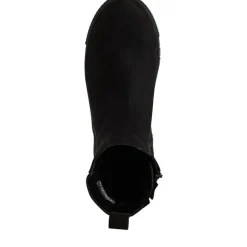 Tamaris 25406 støvle i sort nubuk skind