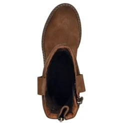 Tamaris 25470 støvler i Camel ruskind