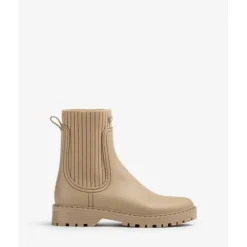 Unisa AYNAR gummistøvle i beige med elastik