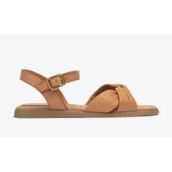 Unisa CAMBEL sandal i cognac skind