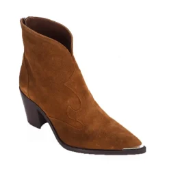 Unisa MARCEL cowboy inspireret støvle i ruskind