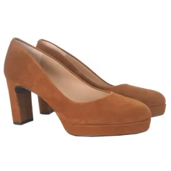 Unisa MARELI pumps in cognac ruskind