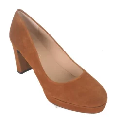 Unisa MARELI pumps in cognac ruskind