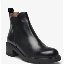 Wonders D-1402 støvle i sort skind