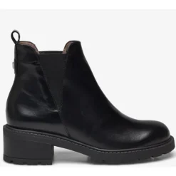 Wonders D-1402 støvle i sort skind