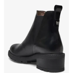 Wonders D-1402 støvle i sort skind