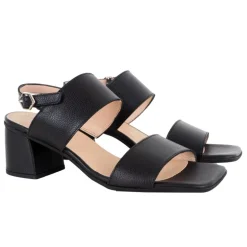 Wonders H-5606 sandal i sort skind