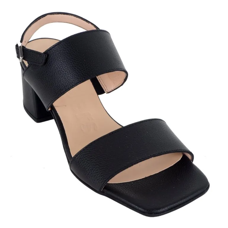 Wonders H-5606 sandal i sort skind